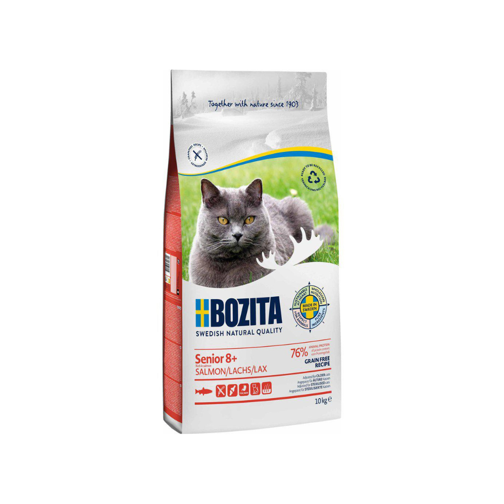 Bozita Grain Free Senior Salmon