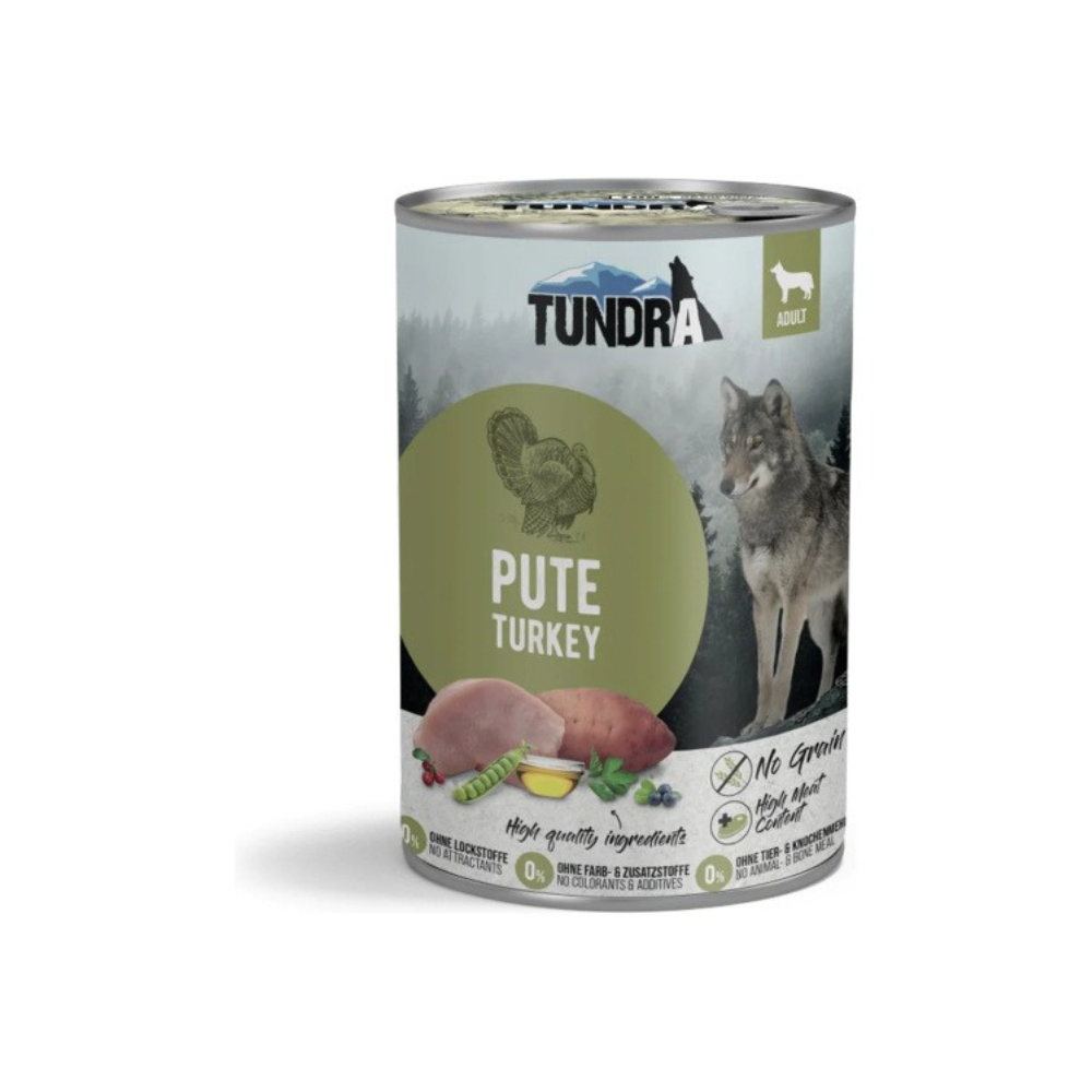 Tundra kalkon våtfoder 6-pack