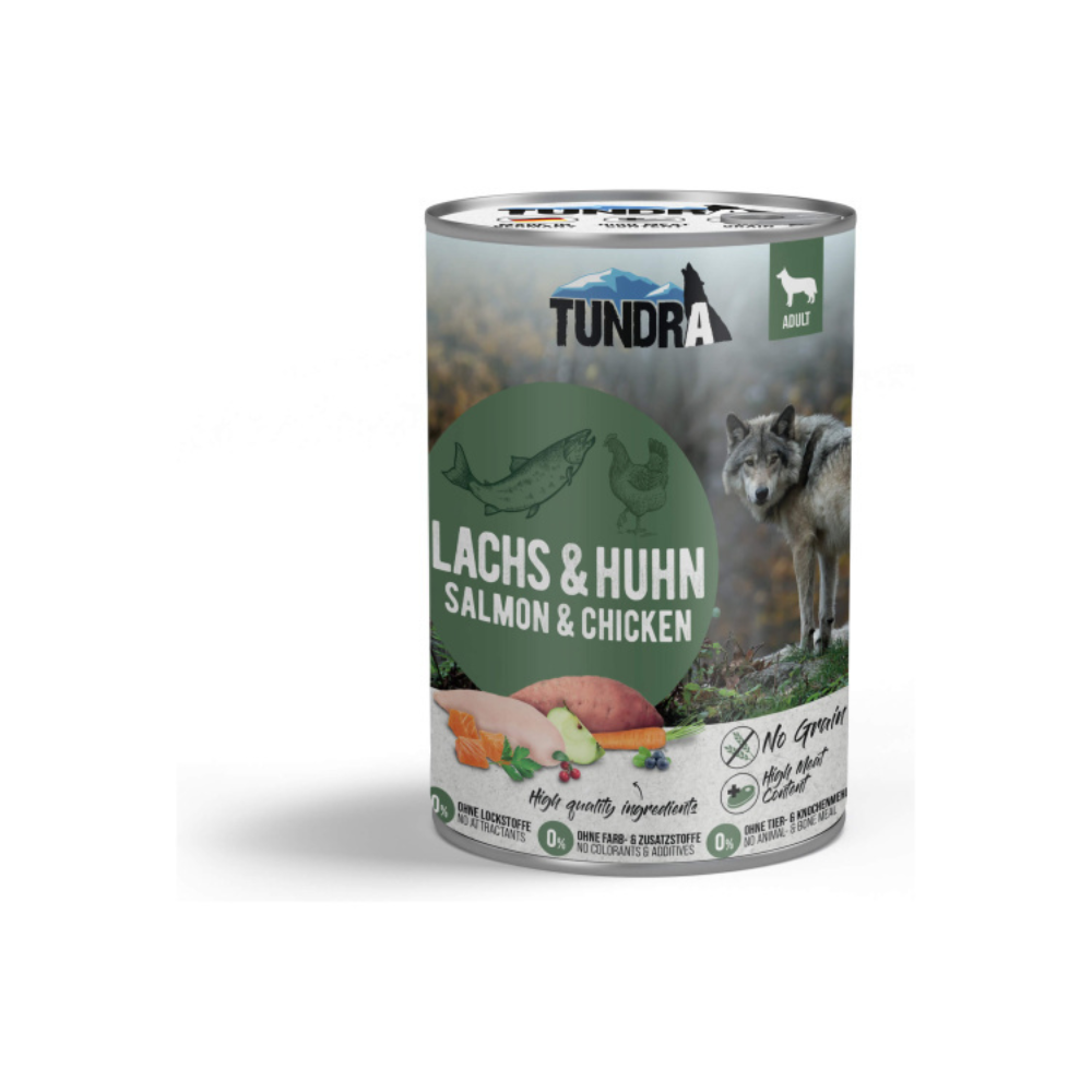 Tundra lax & kyckling våtfoder 6-pack