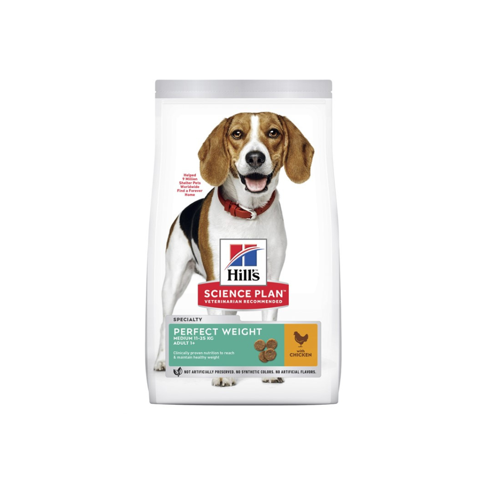 Hill's Canine Adult Perfect Weight MED Chicken 12kg