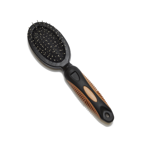 Rounded pin brush